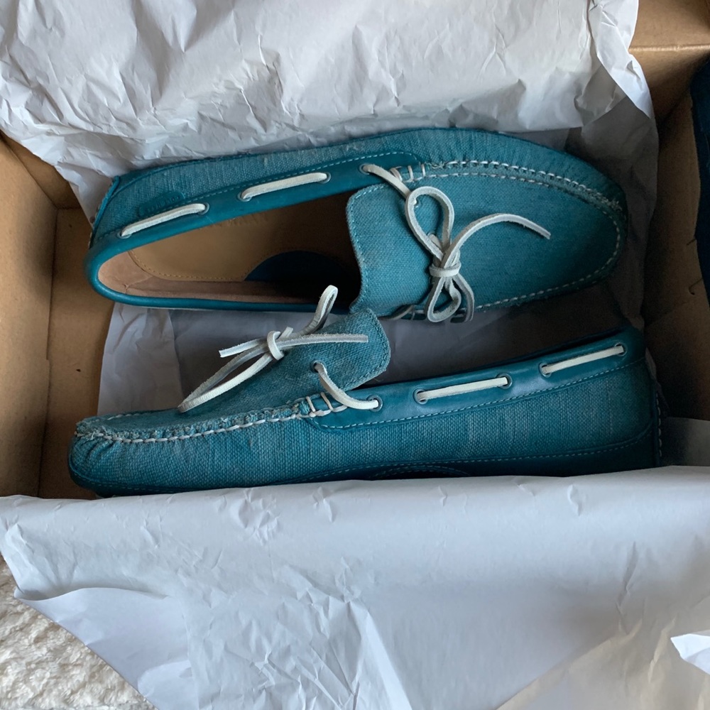 Teal Cole Haan Drivers